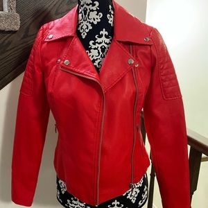 Red Leather Jacket